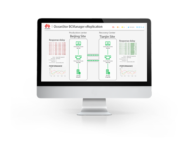 OceanStor BCManager visual disaster recovery management software